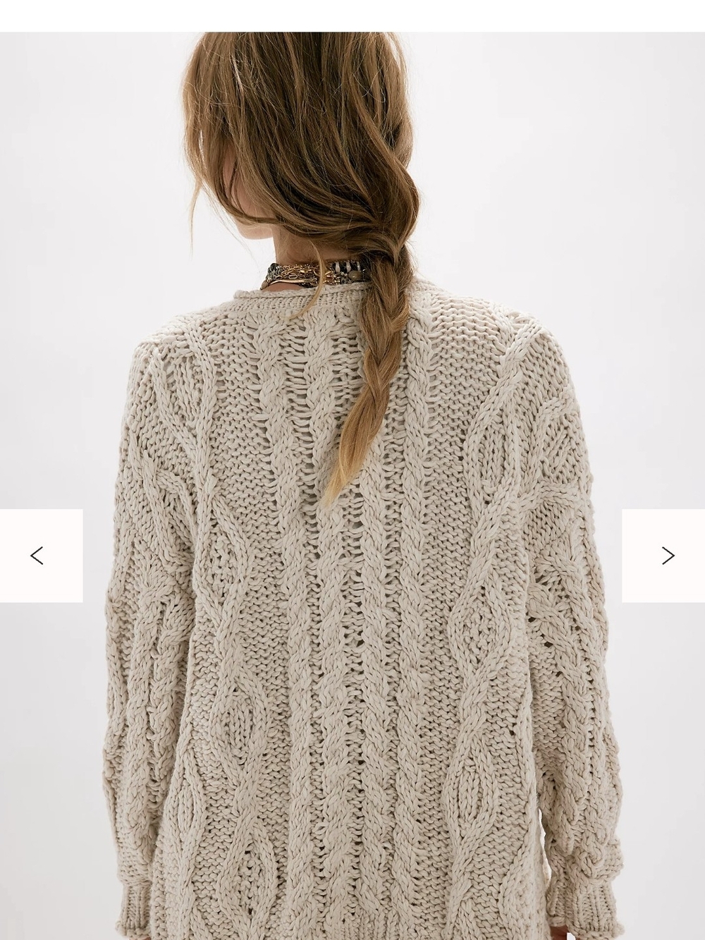 Free People Opal Knit Cardi Xs $168 - Picture 3 of 6